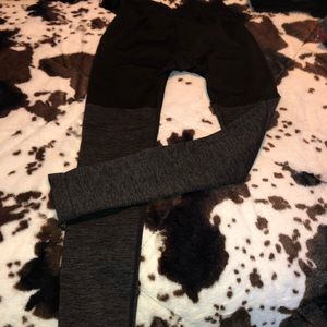 Gymshark two tone seamless legging